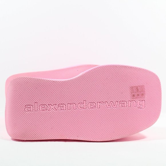 Alexander Wang Women's Taji Platform Slide Sandals - Pink 38EU - Picture 6 of 8